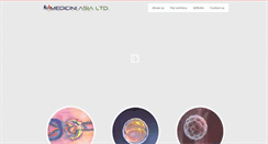 Desktop Screenshot of medicini-asia.com